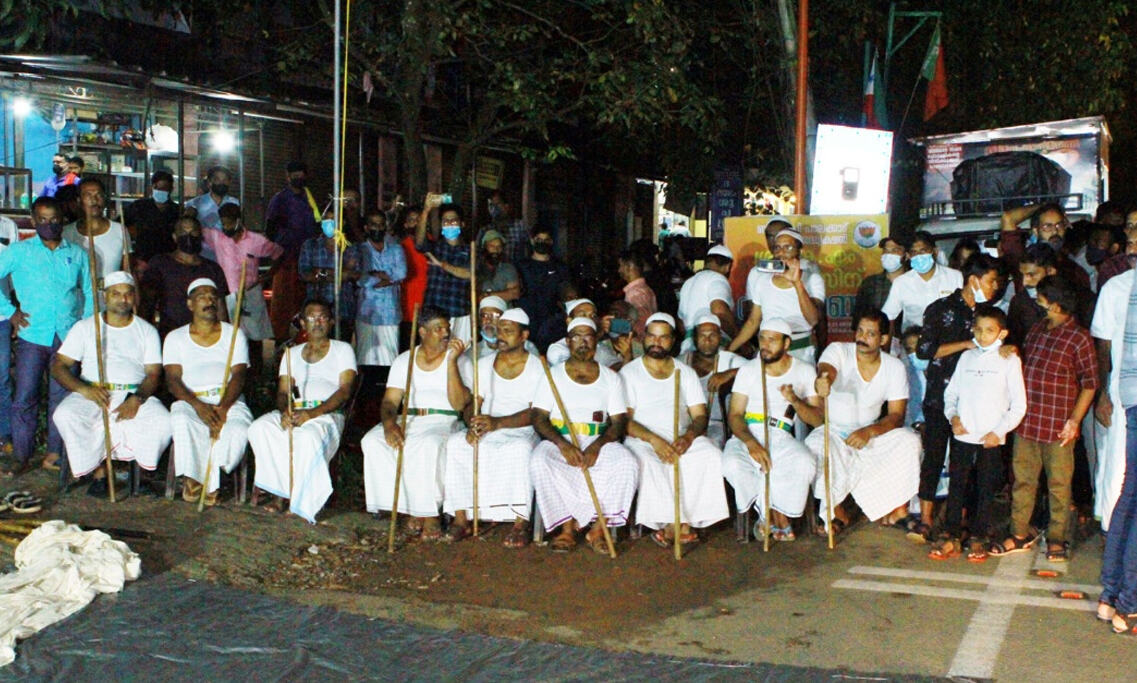 മലബാര്‍ സമരാനുസ്മരണ യാത്രക്ക് പാലക്കാട് ജില്ലയില്‍ സ്വീകരണം നല്‍കി