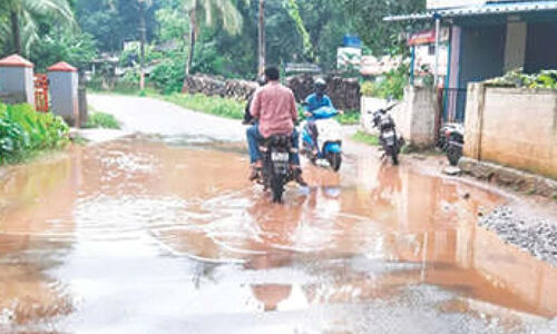 പൂവത്താണി, മുറിയങ്കണ്ണി റോഡിന്റെ ശോച്യാവസ്ഥ   ഉടന്‍ പരിഹരിക്കണമെന്ന് എസ്ഡിപിഐ