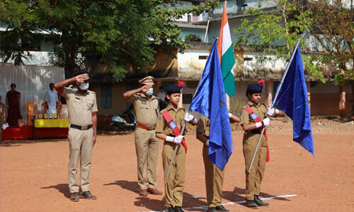 കിഴുപറമ്പ് സ്‌കൂളില്‍ എസ്പിസി പാസിംഗ് ഔട്ട് പരേഡ് നടന്നു