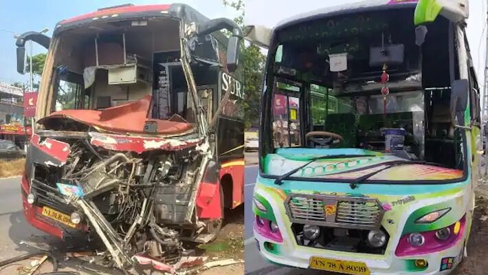 ആലപ്പുഴയില്‍ ദേശീയ പാതയിലുണ്ടായ രണ്ട് വ്യത്യസ്ത വാഹനാപകടങ്ങളിൽ 14 പേർക്ക് പരിക്ക്