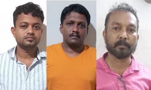 ധനകാര്യ സ്ഥാപനങ്ങളില്‍ മുക്കുപണ്ടം പണയംവച്ച് തട്ടിപ്പ്: സംഘത്തലവന്‍ ഉള്‍പ്പെടെ നാലുപേര്‍ പിടിയില്‍