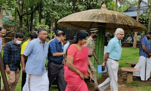 മുള്ളൂര്‍ക്കര ഗ്രാമപഞ്ചായത്ത് സന്ദര്‍ശിച്ച്  കേന്ദ്ര പഞ്ചായത്തീരാജ് സെക്രട്ടറി