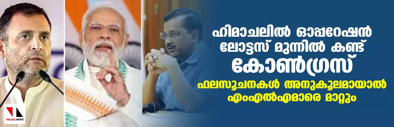 ഗുജറാത്തില്‍ ബിജെപി മുന്നില്‍, ഹിമാചലില്‍ ബലാബലം