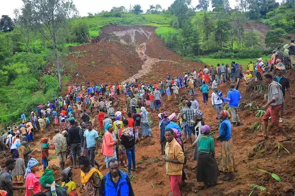 എത്യോപ്യയില്‍ മണ്ണിടിച്ചില്‍ രക്ഷാപ്രവര്‍ത്തകരുടെ മേല്‍ വീണ്ടും മണ്ണിടിഞ്ഞ് 229 മരണം