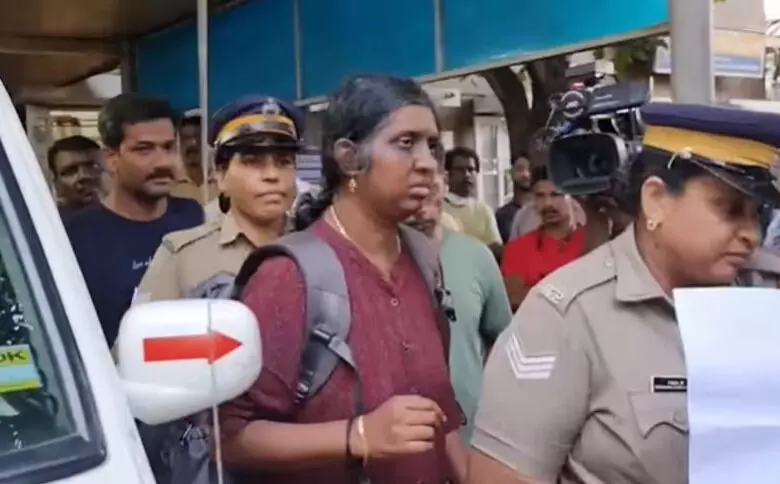 മണപ്പുറം ഫിനാന്‍സ് തട്ടിപ്പ്; പ്രതി ധന്യാ മോഹന്‍ പോലിസില്‍ കീഴടങ്ങി