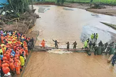 സൂചിപ്പാറയില്‍ നിന്ന് രക്ഷാപ്രവര്‍ത്തകരെ എയര്‍ലിഫ്റ്റ് ചെയ്യാനായില്ല