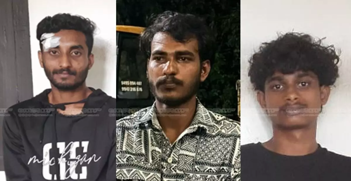 വാഹനങ്ങളിലെ വിലപിടിപ്പുള്ള വസ്തുക്കള്‍ മോഷ്ടിക്കുന്ന സംഘം പിടിയില്‍