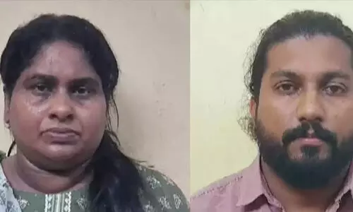 യുവാവിനെ ആക്രമിച്ച് അഞ്ചരലക്ഷം കവര്‍ന്നു; സ്ത്രീയടക്കം രണ്ടു പേര്‍ പിടിയില്‍