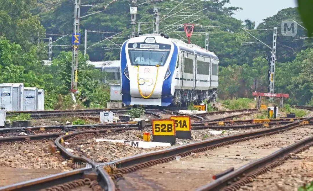 വന്ദേ ഭാരത് ട്രെയിന്‍ തട്ടി സ്ത്രീക്ക് ദാരുണാന്ത്യം